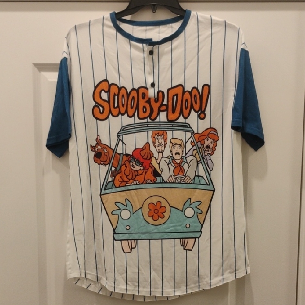 Scooby-Doo Adult Striped Jersey
